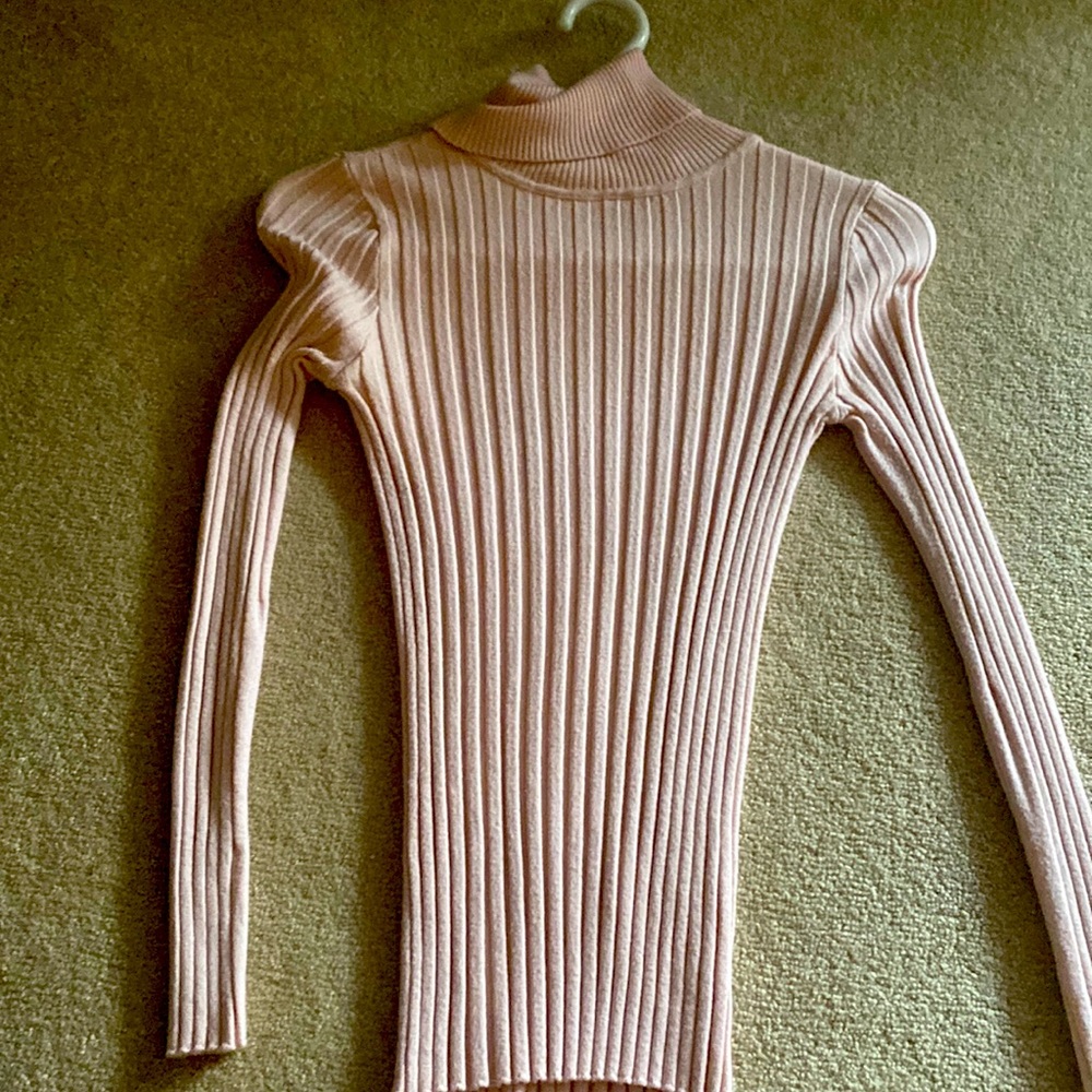 Pink boutique turtleneck